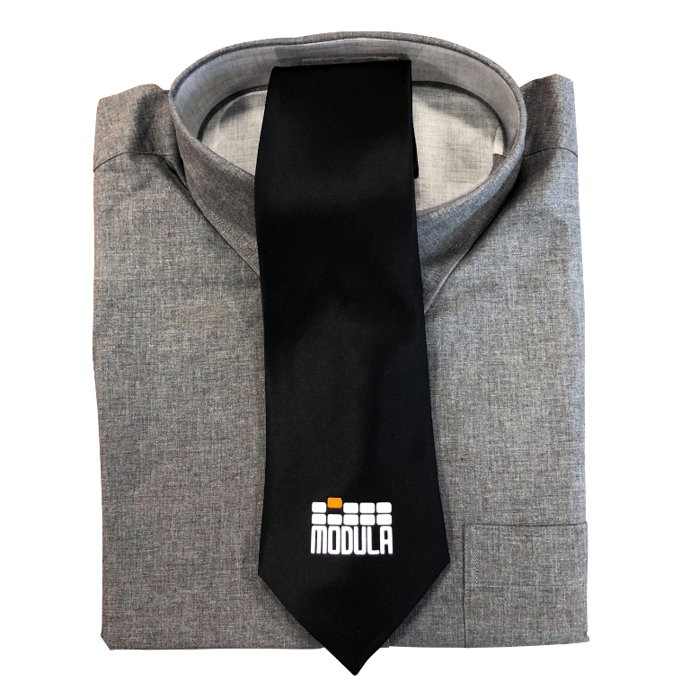 Modula Silk Neck Tie